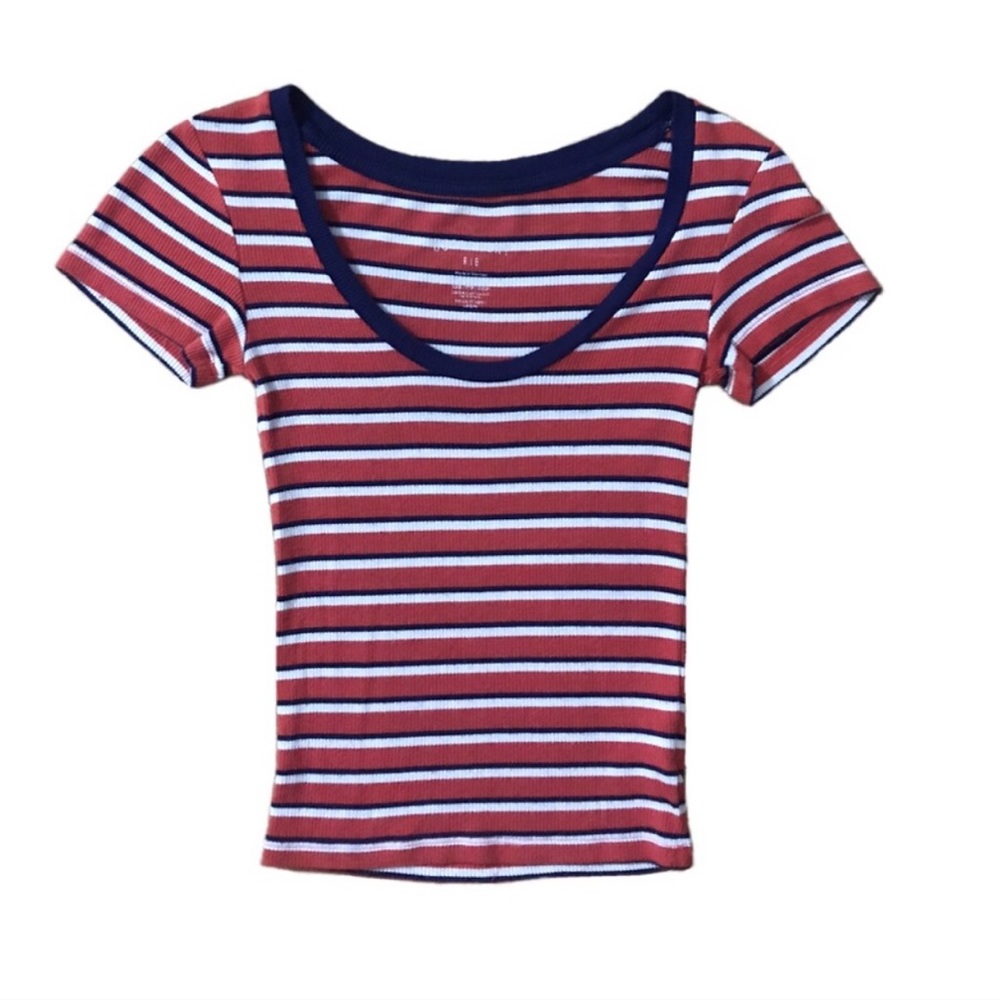 American Eagle Tight Fitted Striped Top